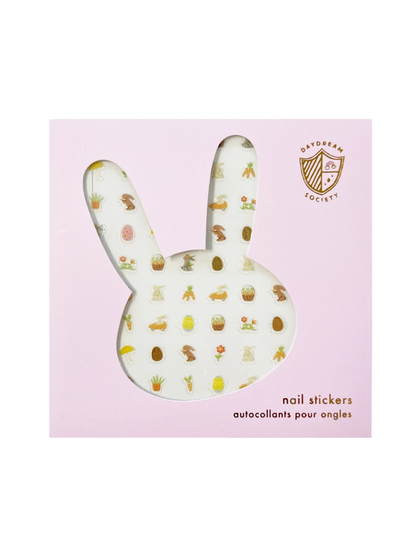 Bunnies in the Garden Nail Stickers Bath & Body Jollity & Co. + Daydream Society