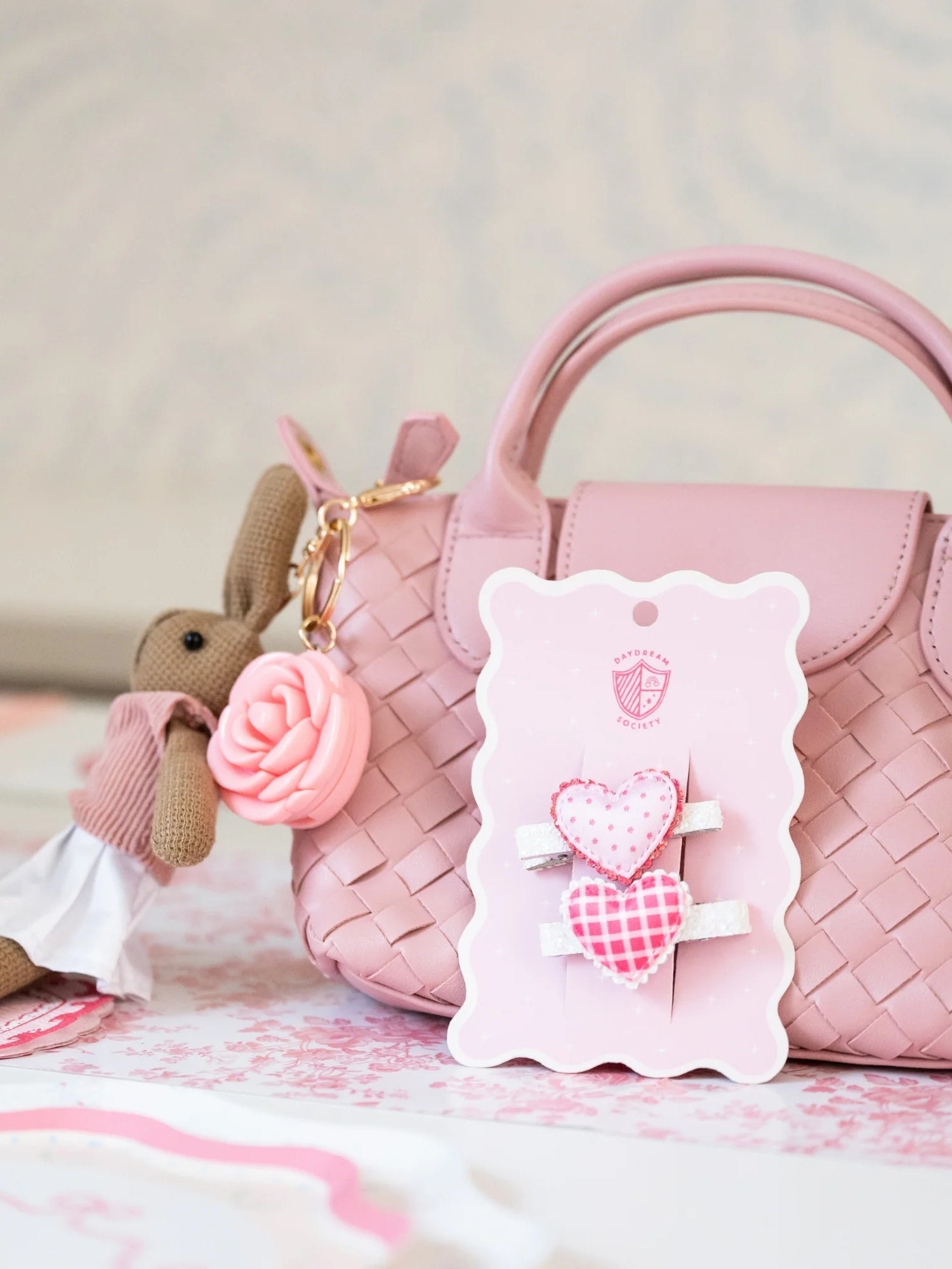 Heart Hair Clip Set Hair Accessories Jollity & Co. + Daydream Society