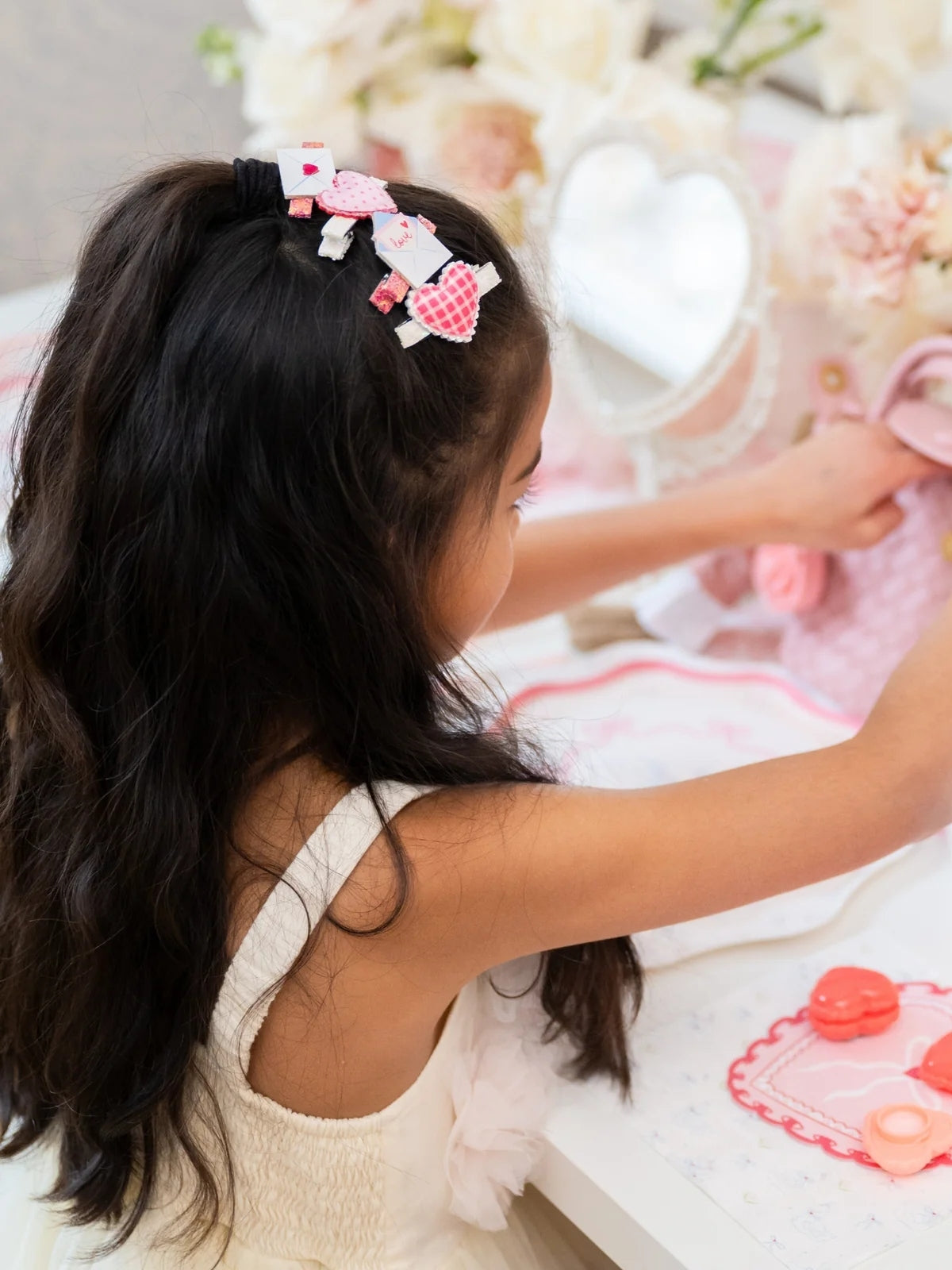 Heart Hair Clip Set Hair Accessories Jollity & Co. + Daydream Society