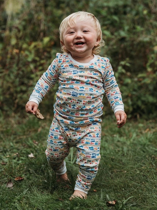 Cars & Trucks Two Piece Pajamas Pajamas Joy Street Kids   