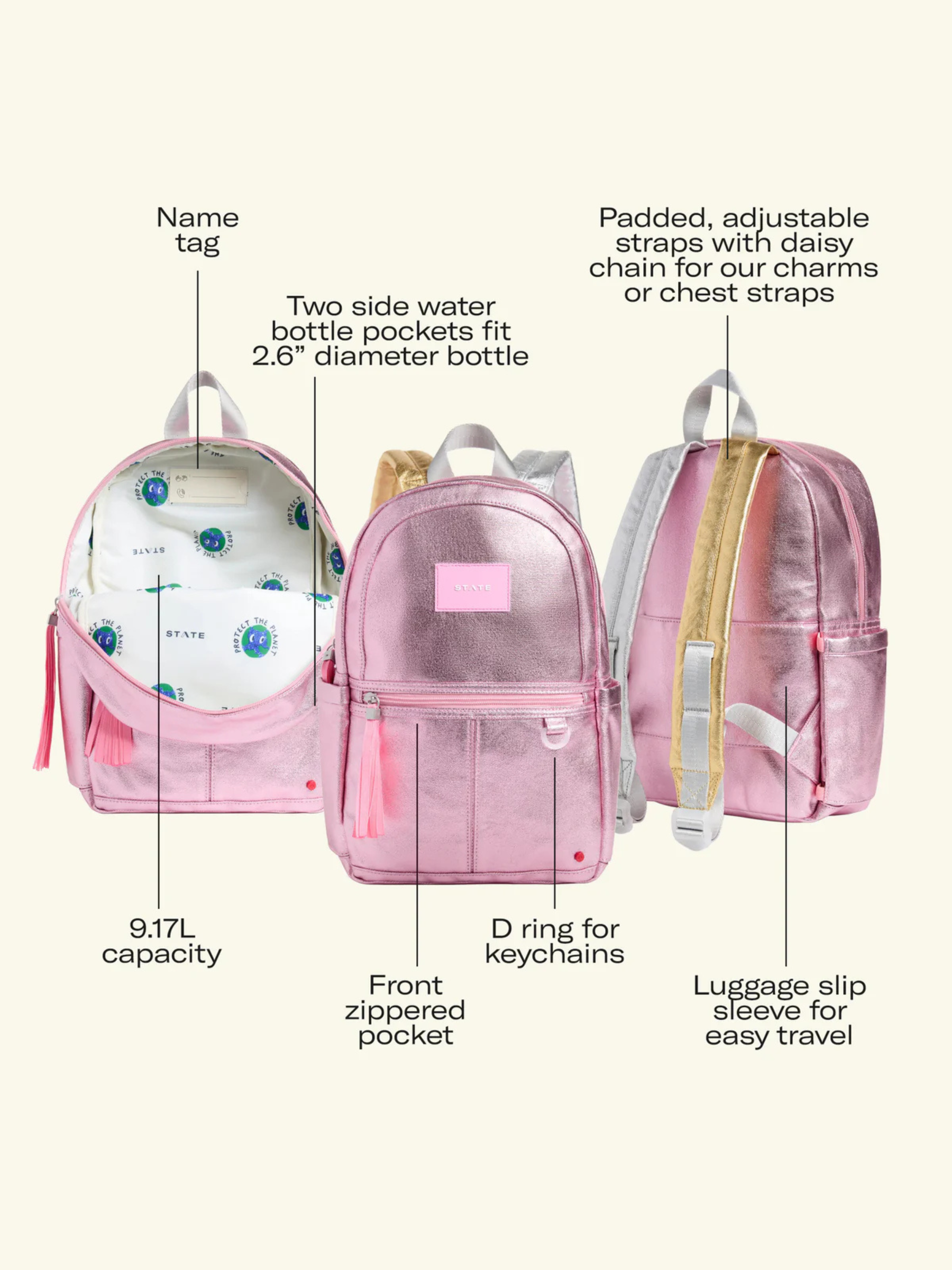 childrens mini backpack CLOUDWINGS Girls Initial Purse Personalized Gifts for Kids | Heart Design, Crossbody Bag with Tassel, Gifts for Daughter Sister Little Girl Toddler,Pink-A This Kids Backpacks are ideal for daycare and elementary school commuting in a variety of fun patterns Kane Kids Mini Backpack -
