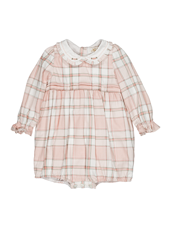 Arlette Tartan Romper