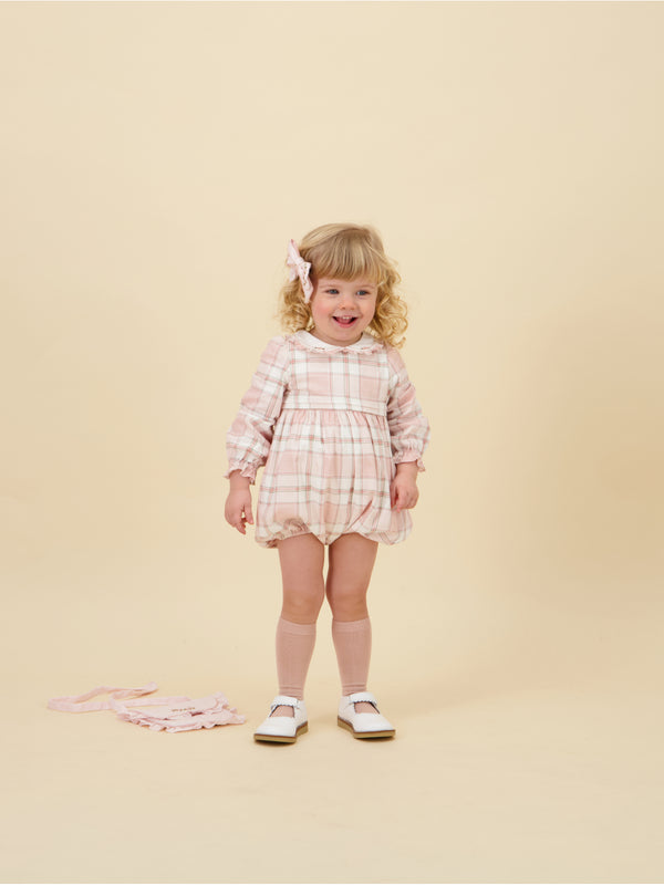 Arlette Tartan Romper