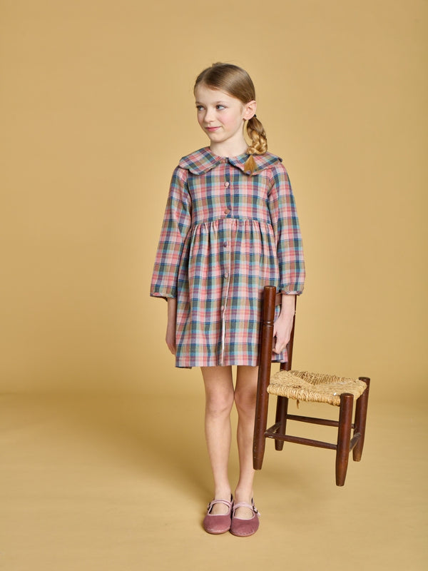 Colette Tartan Dress Dresses Kidiwi