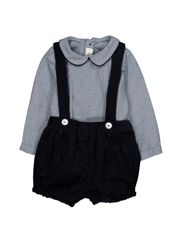 Jacques Houndstooth Baby Set