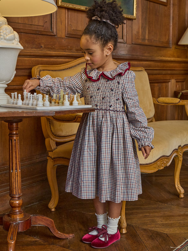 Josephine Smocked Dress Dresses Kidiwi