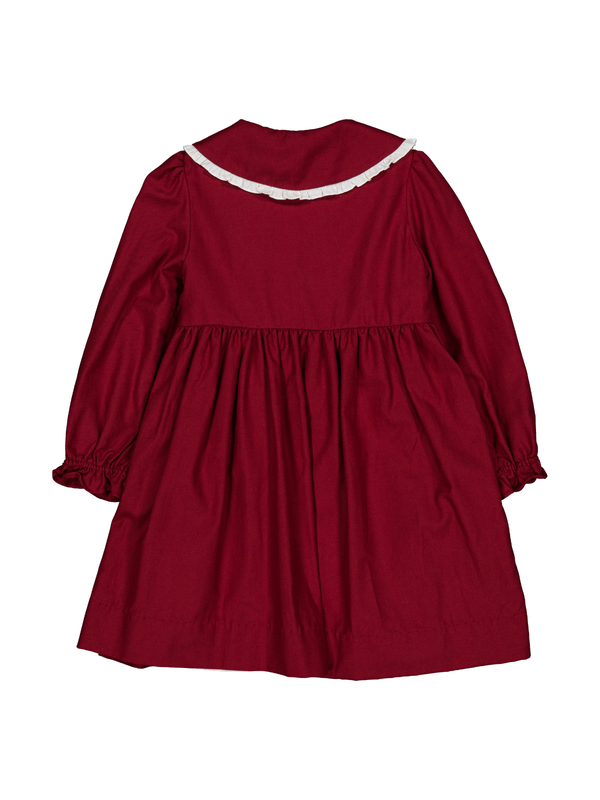 Philippine Twill Smocked Dress Dresses Kidiwi