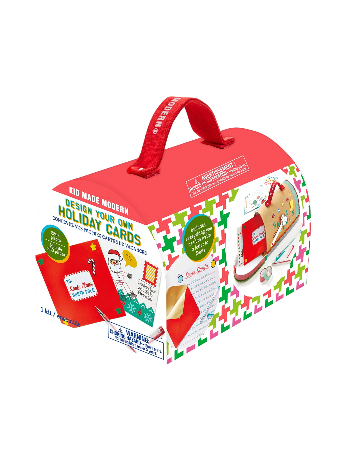 Christmas Card Kit Arts & Crafts Kid Made Modern   