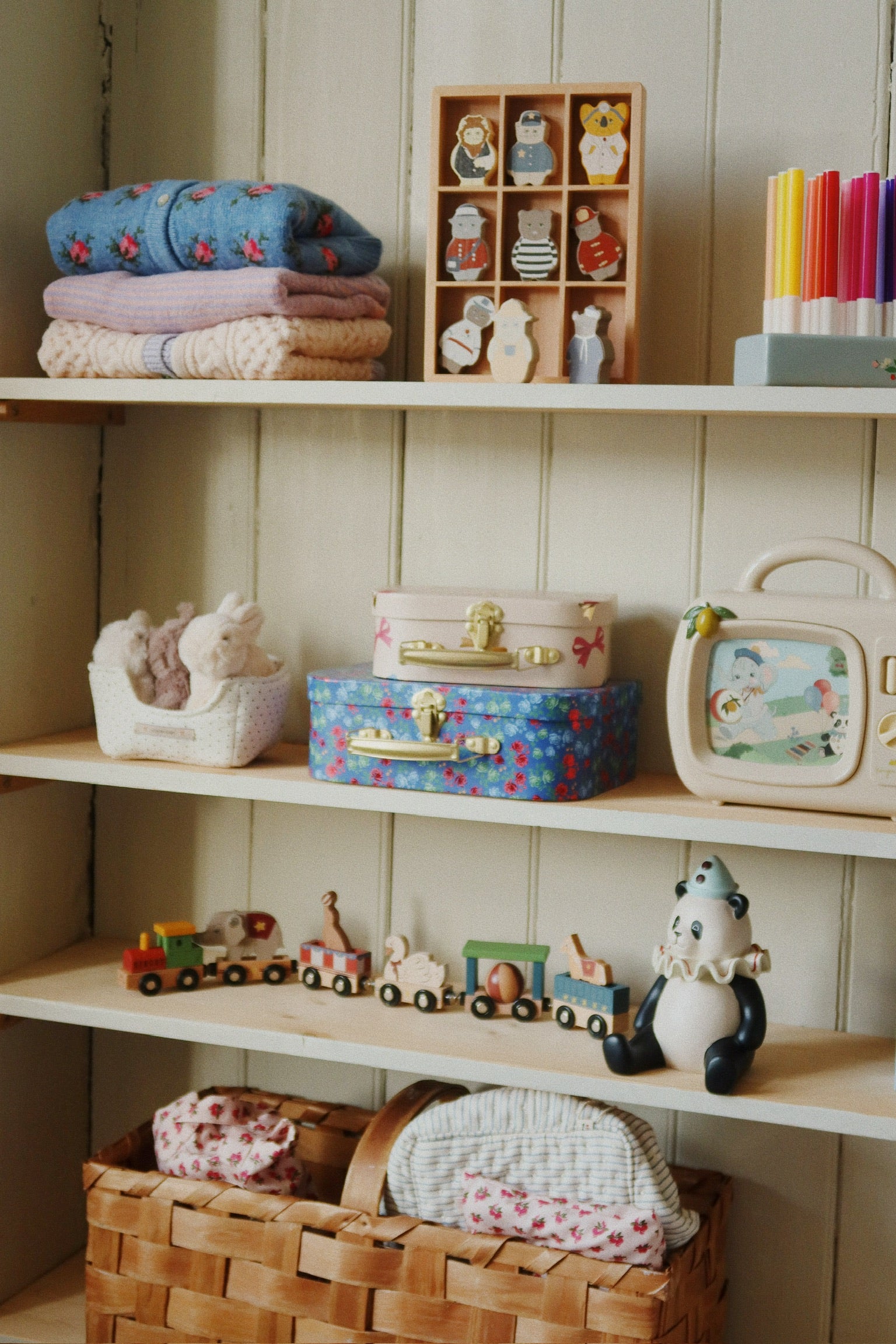 Animal Magnetic Train Set Pretend Play Konges Sløjd