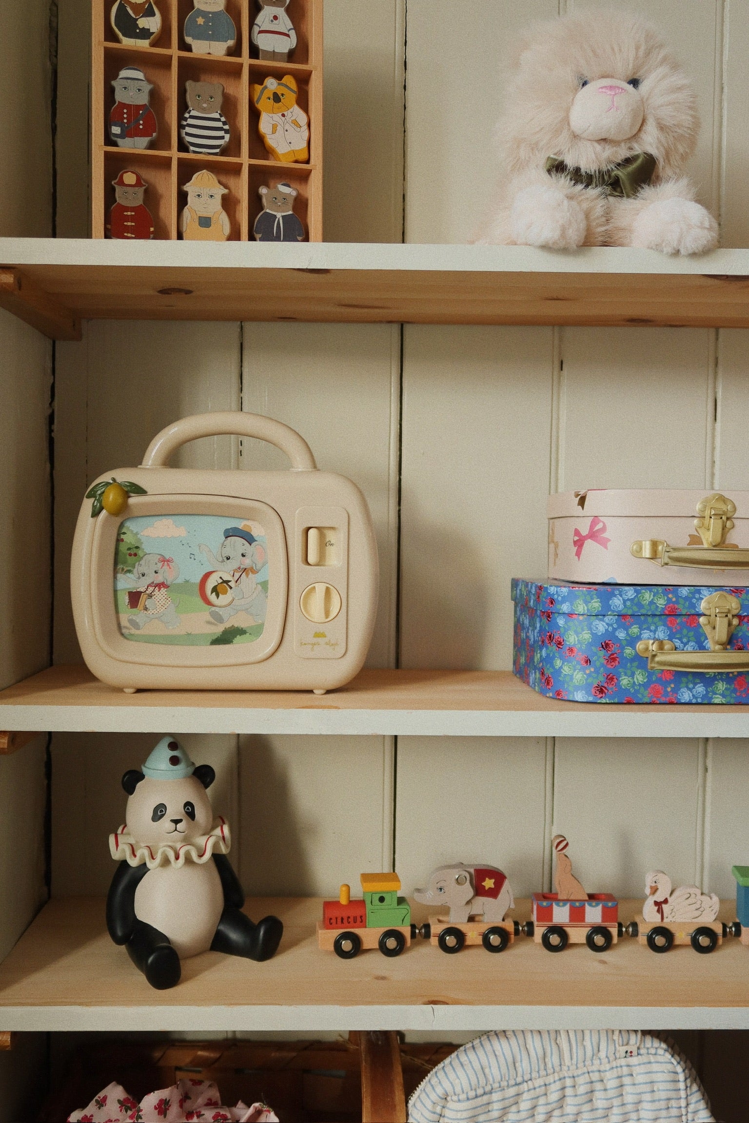 Animal Magnetic Train Set Pretend Play Konges Sløjd