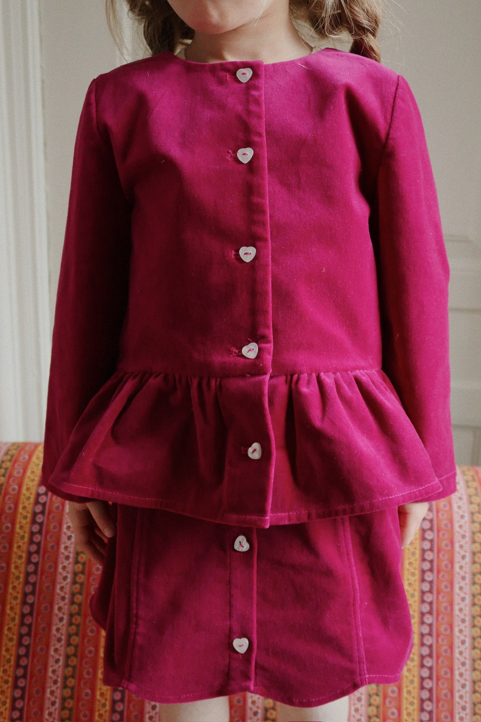 Barbara Velvet Skirt Set Sets Konges Sløjd