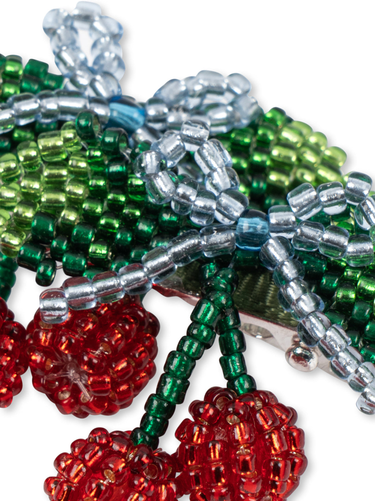 Beaded Cherry Hair Clip Set Hair Accessories Konges Sløjd