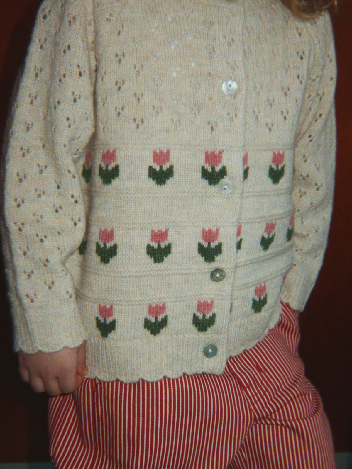 Belle Flower Cardigan Sweaters Konges Sløjd