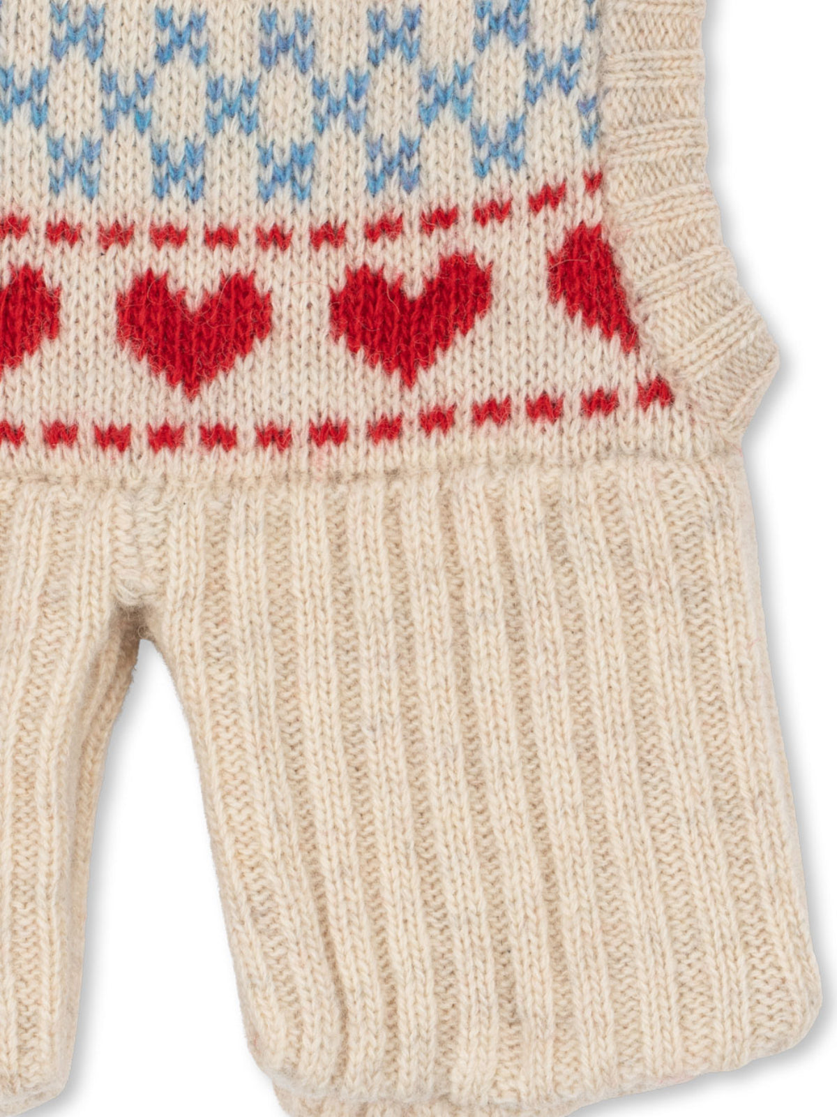 Belou Heart Balaclava Hats Konges Sløjd