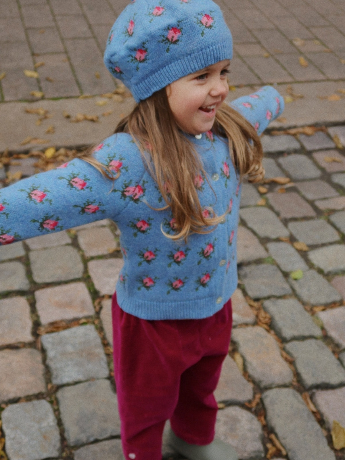 Belou Roses Cardigan Sweaters Konges Sløjd