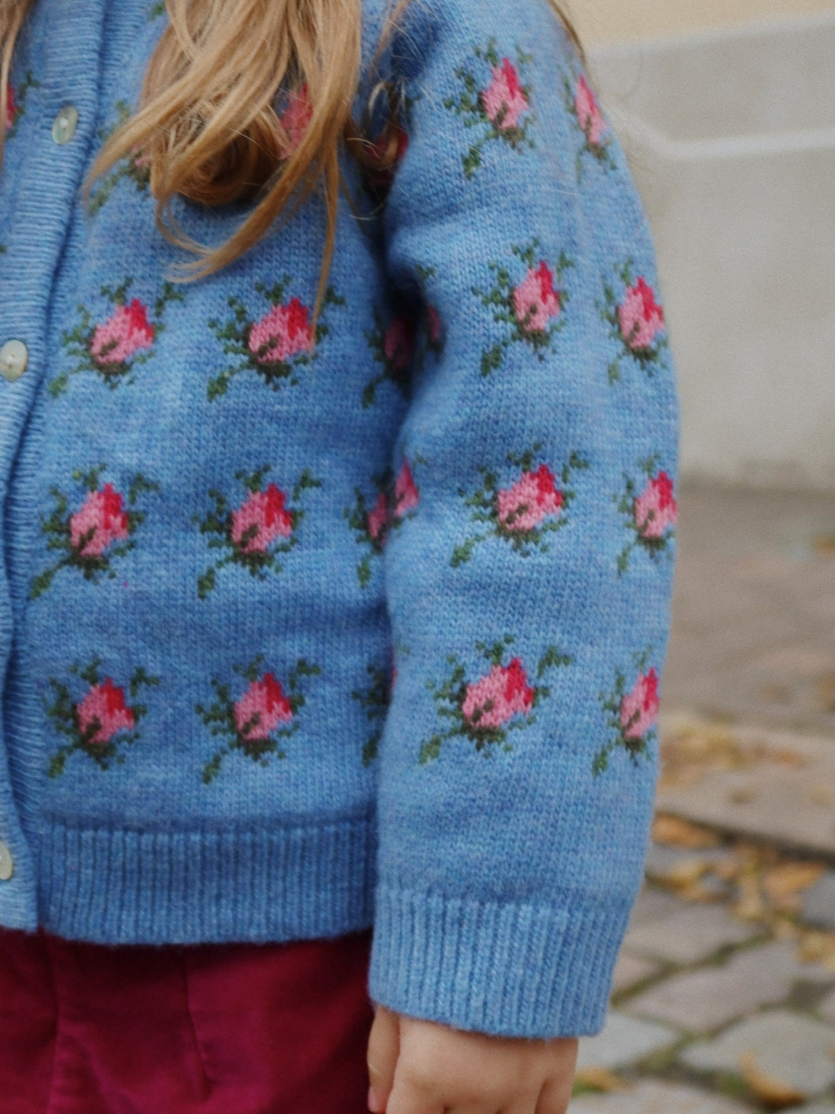 Belou Roses Cardigan Sweaters Konges Sløjd