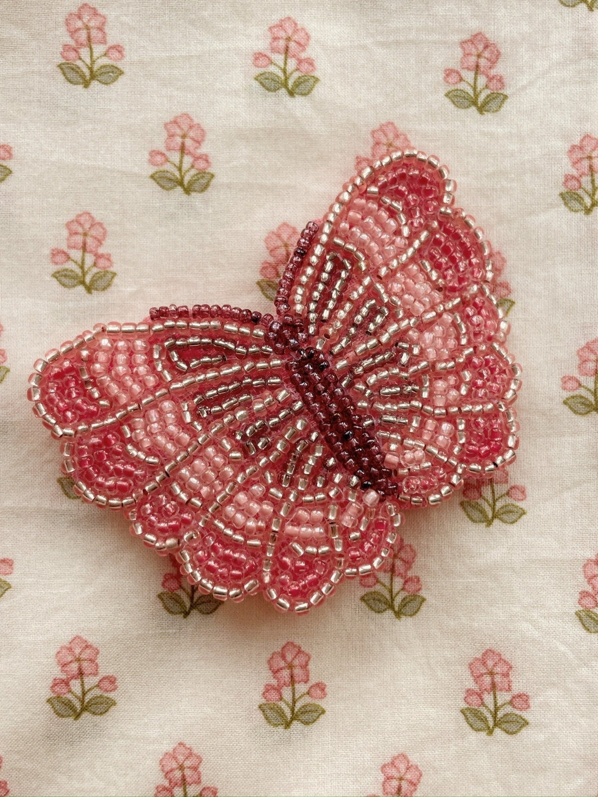 Butterfly Beaded Hair Clip Hair Accessories Konges Sløjd