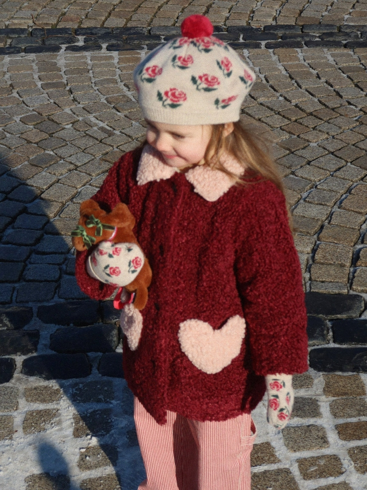Calin Heart Pocket Coat Outerwear Konges Sløjd