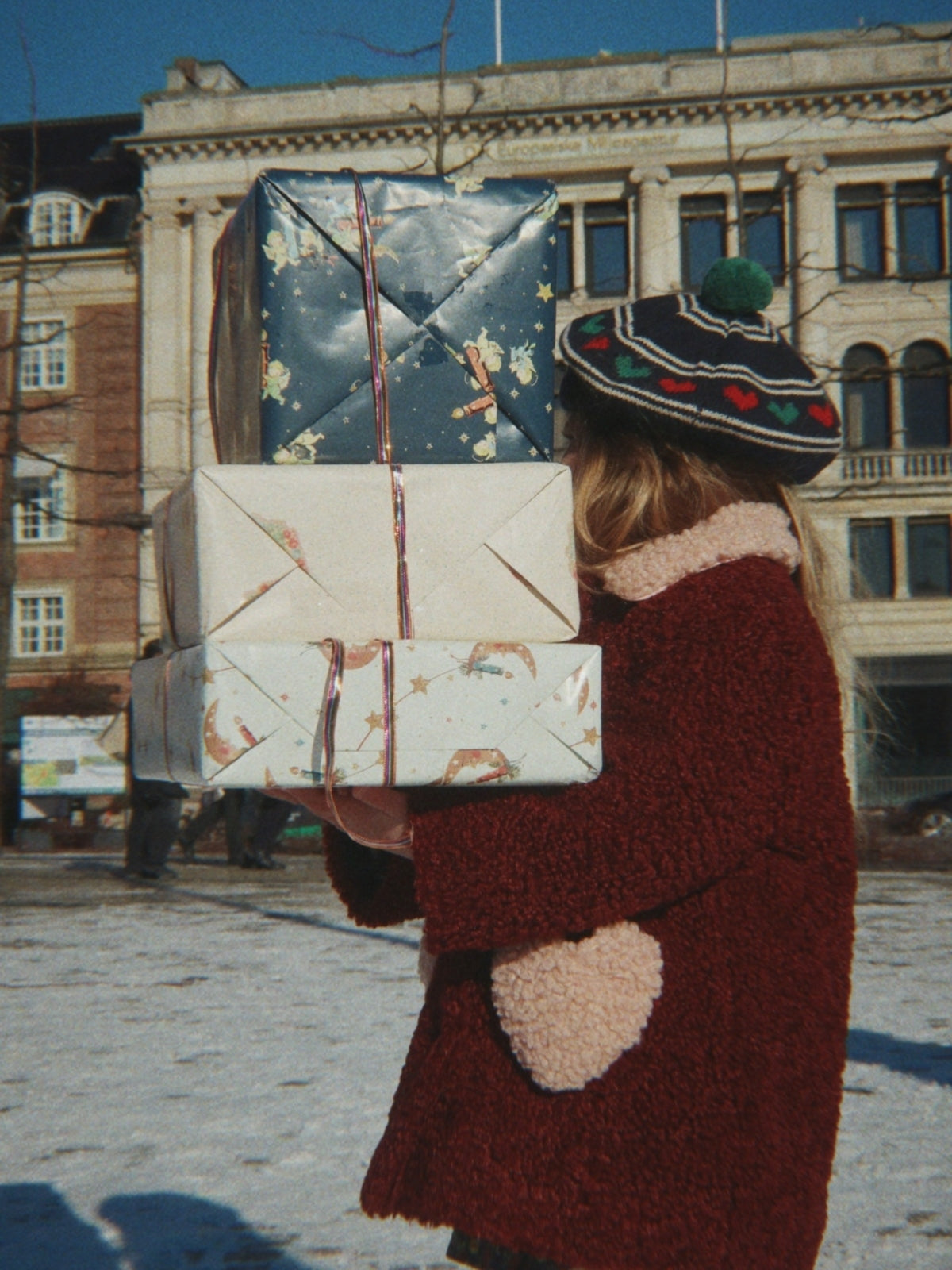 Calin Heart Pocket Coat Outerwear Konges Sløjd