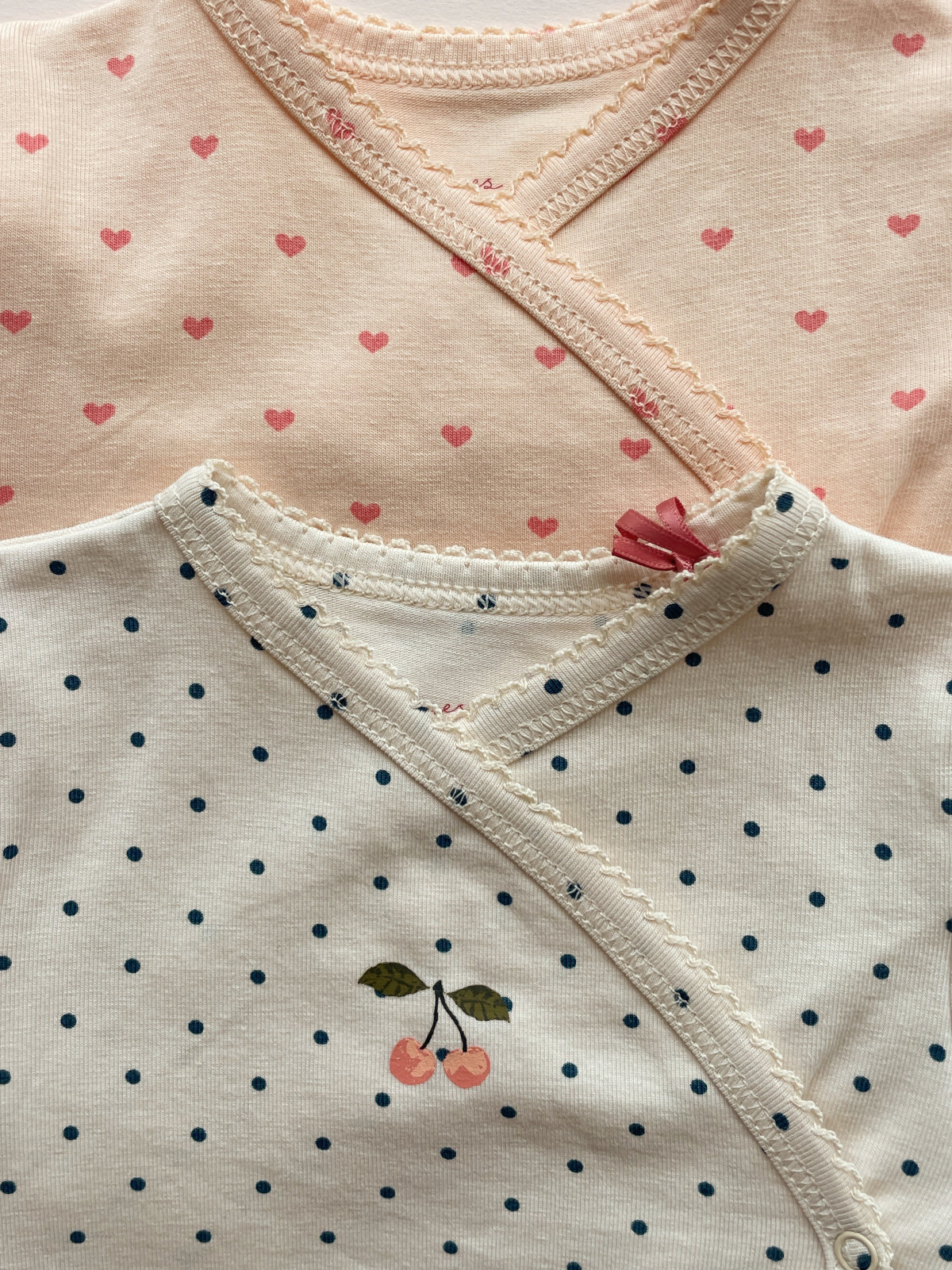Cherry Dot Newborn Bodysuit & Leggings Set Sets Konges Sløjd