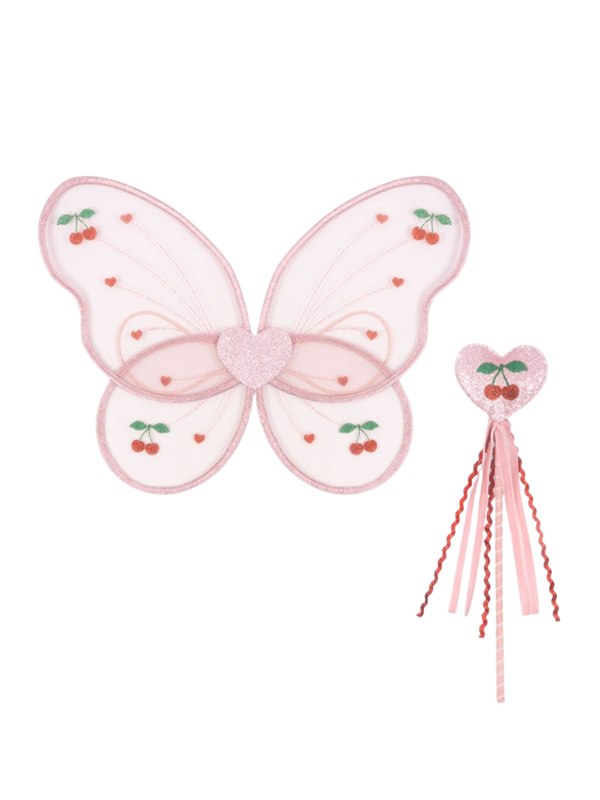 Cherry Fairy Costume Pretend Play Konges Sløjd