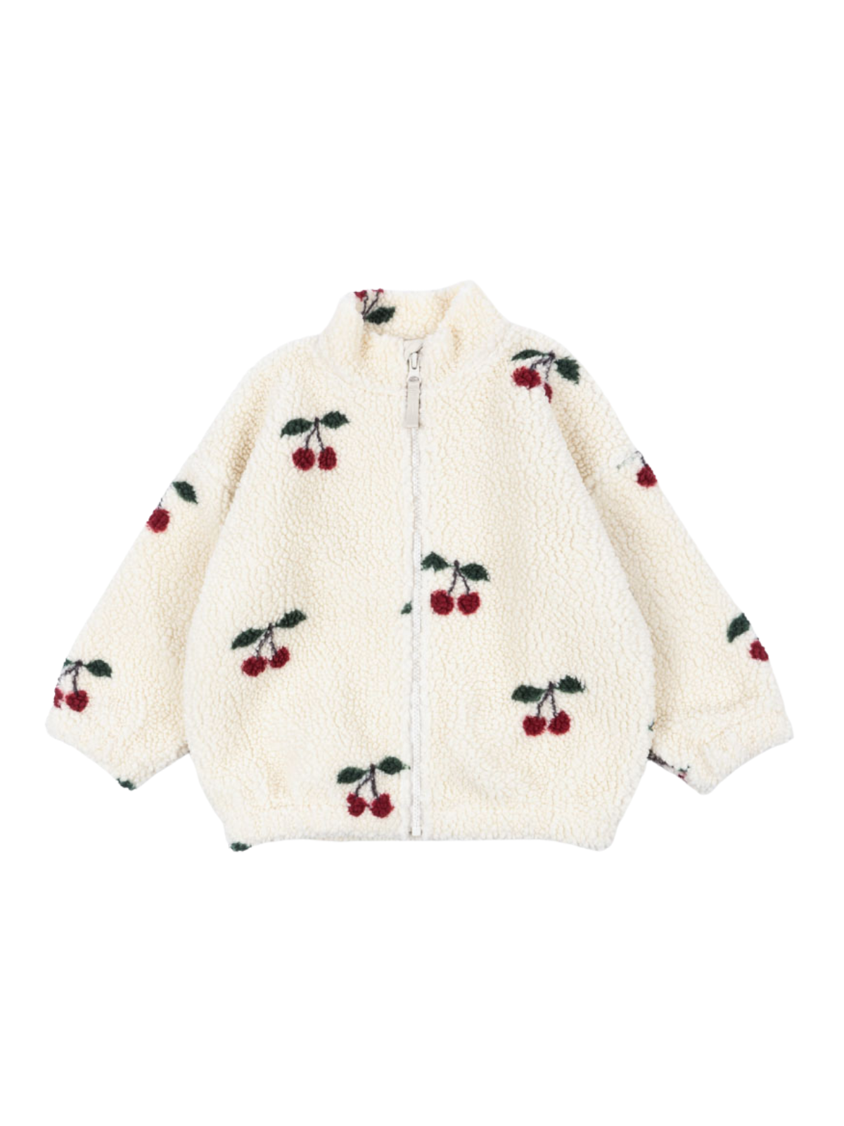Cherry Jody Teddy Jacket Outerwear Konges Sløjd Ivory 12M