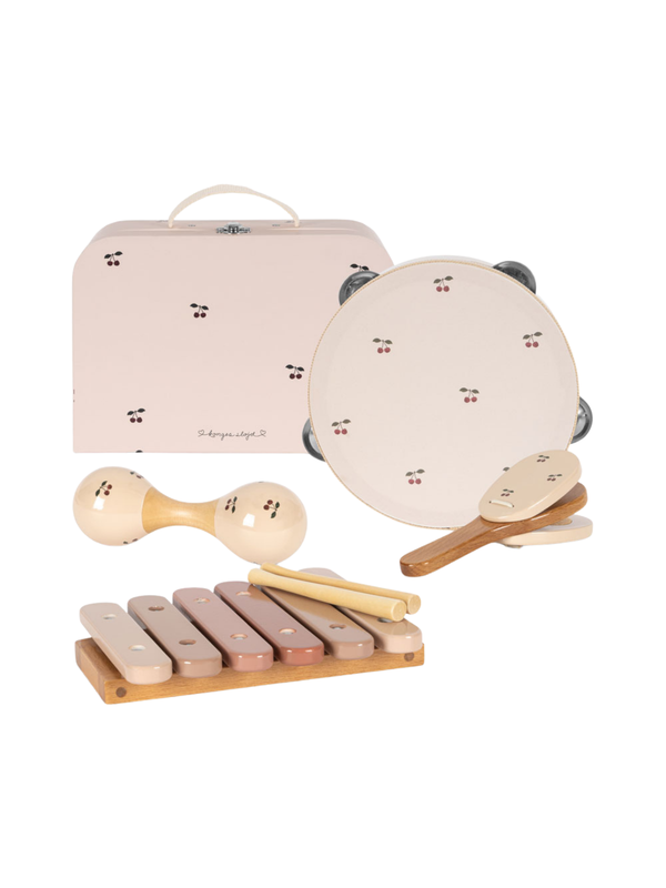 Cherry Music Set Pretend Play Konges Sløjd