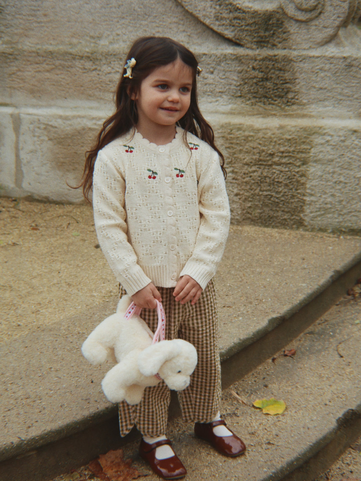 Cocolo Embroidered Cardigan Sweaters Konges Sløjd