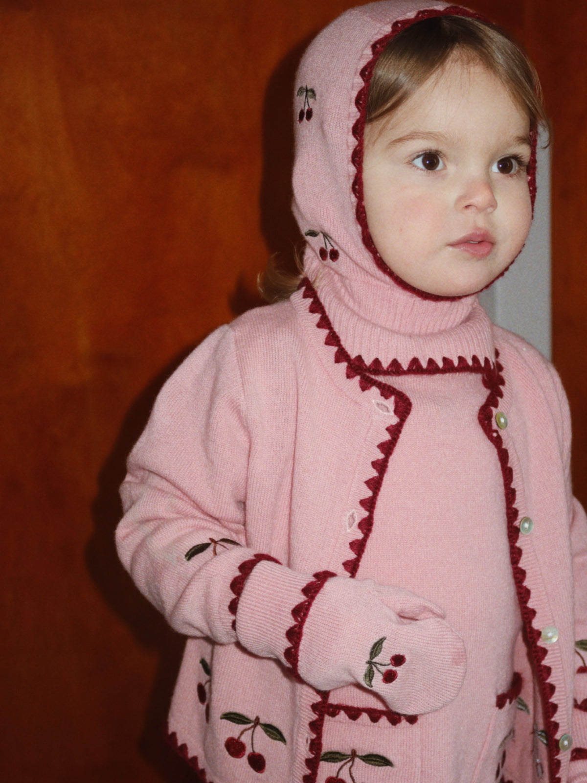 Collette Cherry Cardigan Sweaters Konges Sløjd