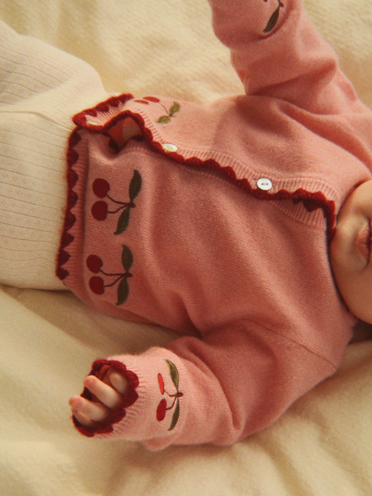 Collette Cherry Cardigan Sweaters Konges Sløjd