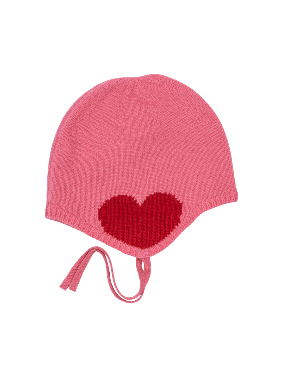 Collette Heart Hat Hats Konges Sløjd Pink 2-4Y
