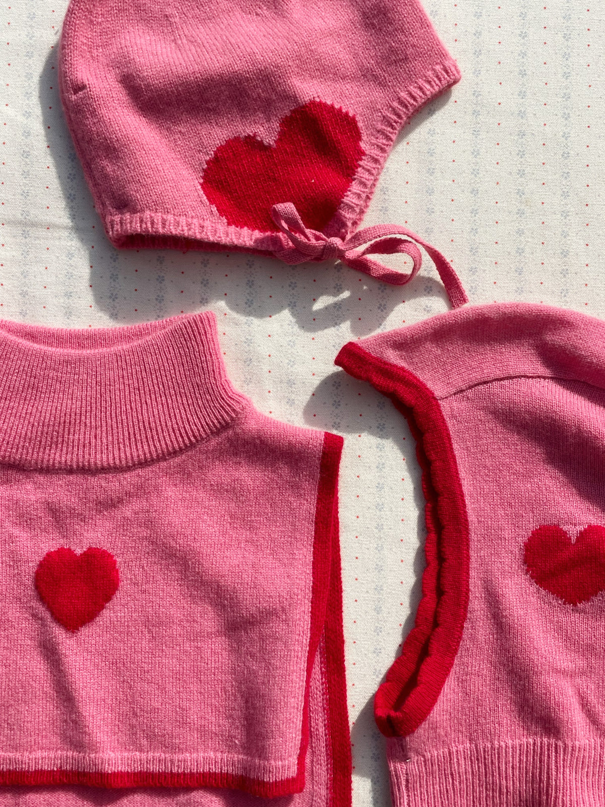 Collette Heart Neckwarmer Hats Konges Sløjd