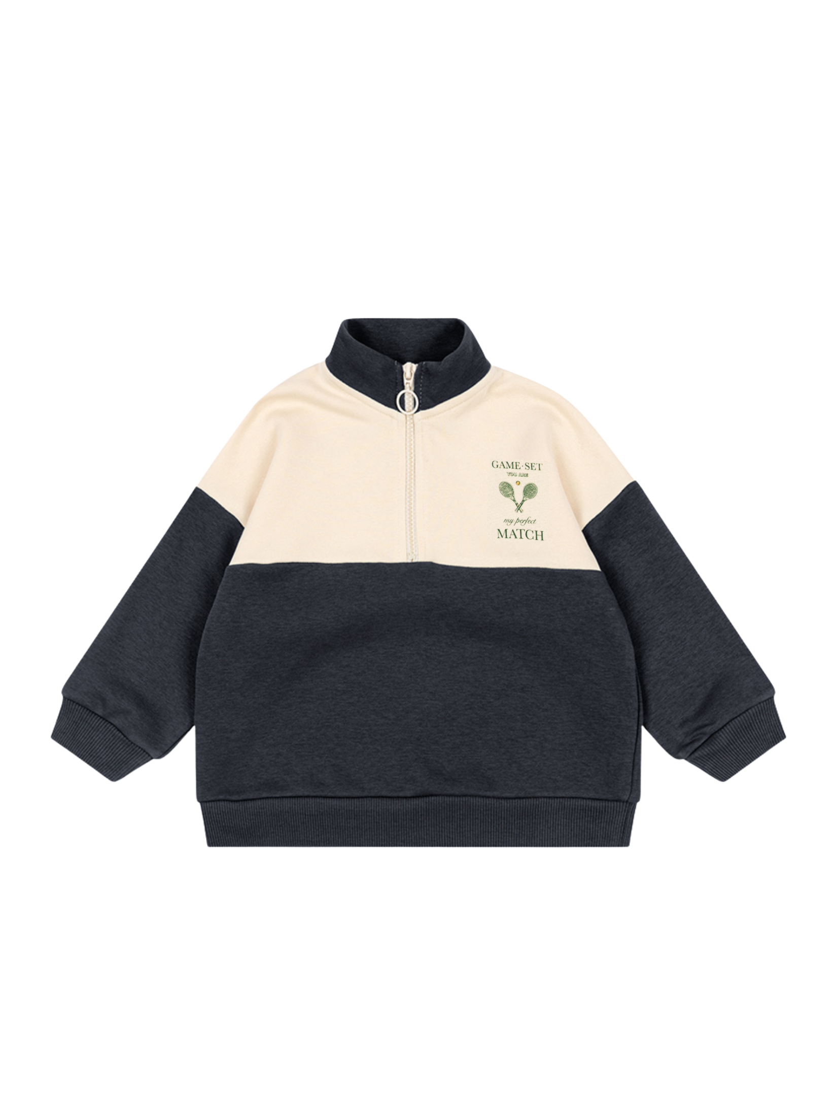 Colorblock Half Zip Sweatshirt Sweatshirts Konges Sløjd