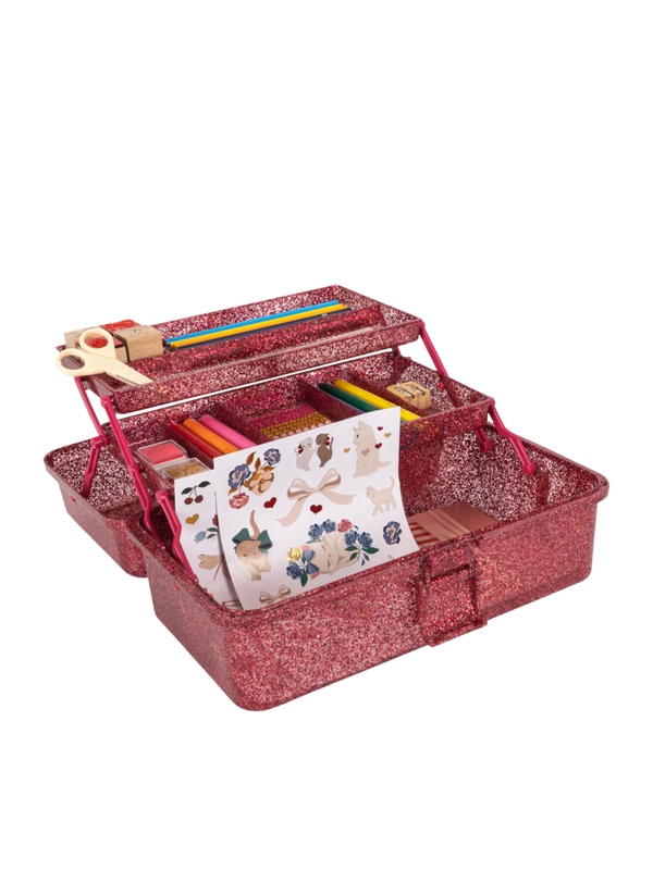 Creative Art Caddy - Glitter Rose