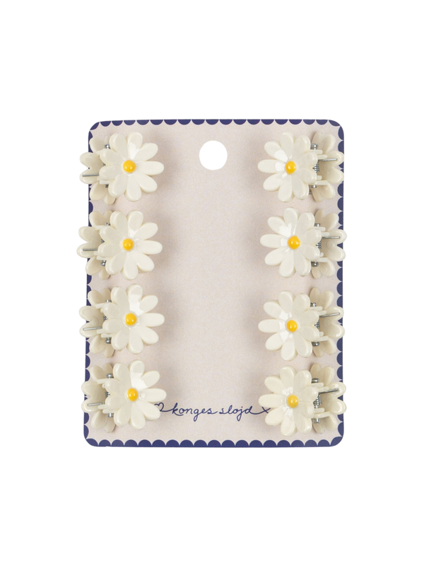 Daisy Mini Clip Set Hair Accessories Konges Sløjd