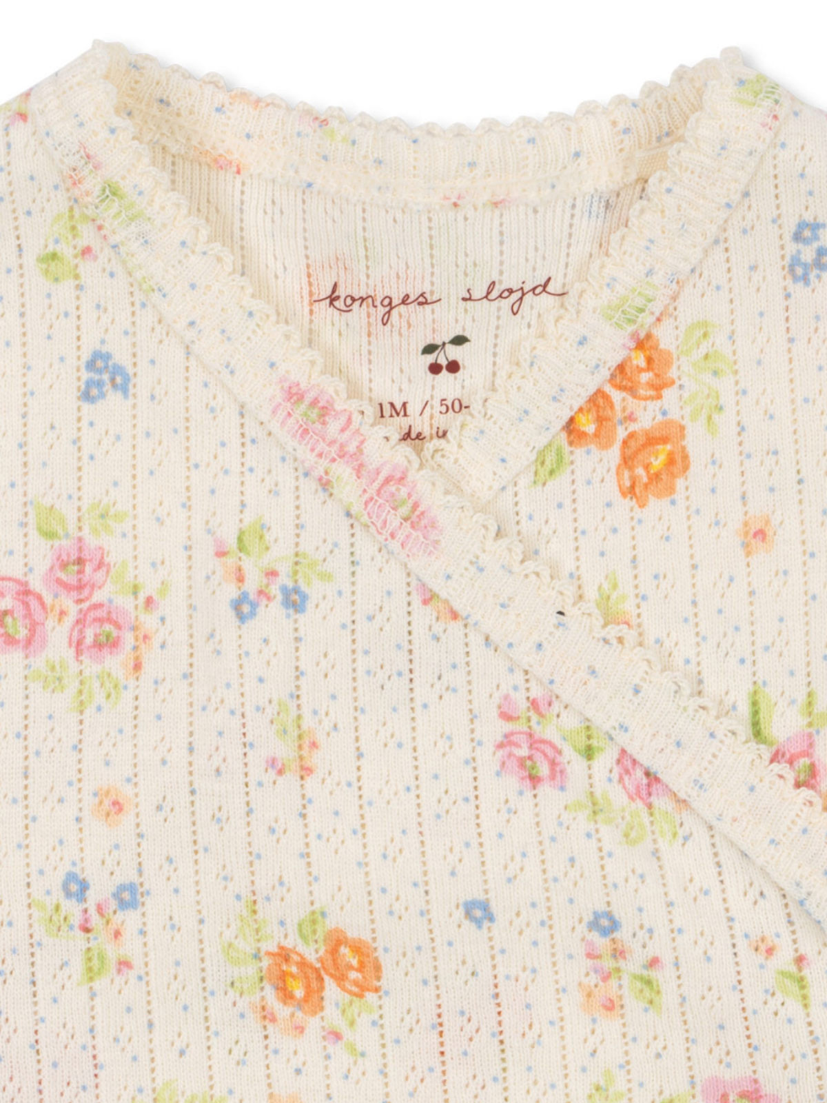 Floral Minnie Newborn Onesie Rompers Konges Sløjd