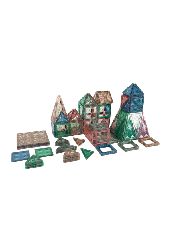 Glitter Magnetic Tiles Games & Puzzles Konges Sløjd