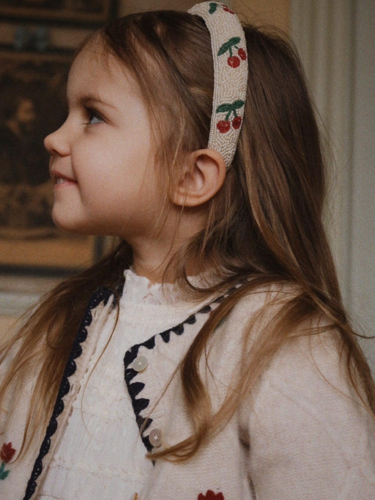 Iska Embroidered Cardigan Sweaters Konges Sløjd