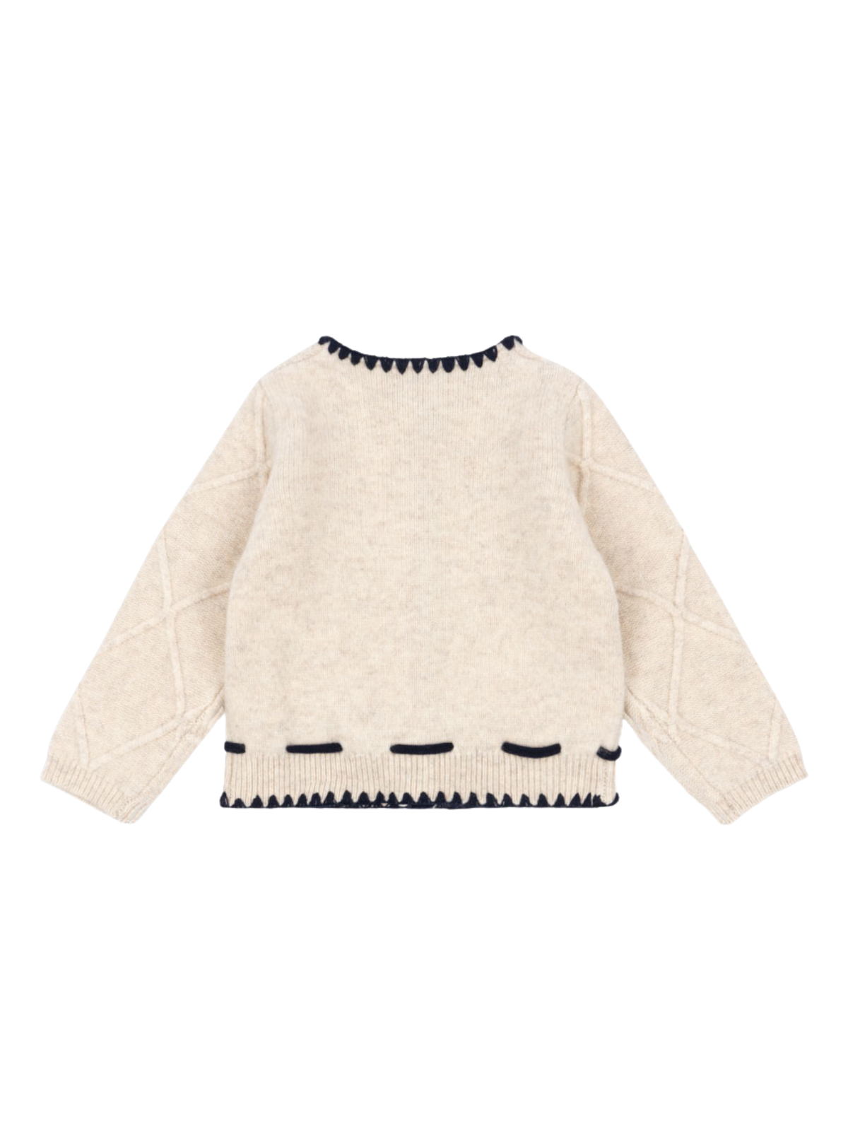 Iska Embroidered Cardigan Sweaters Konges Sløjd
