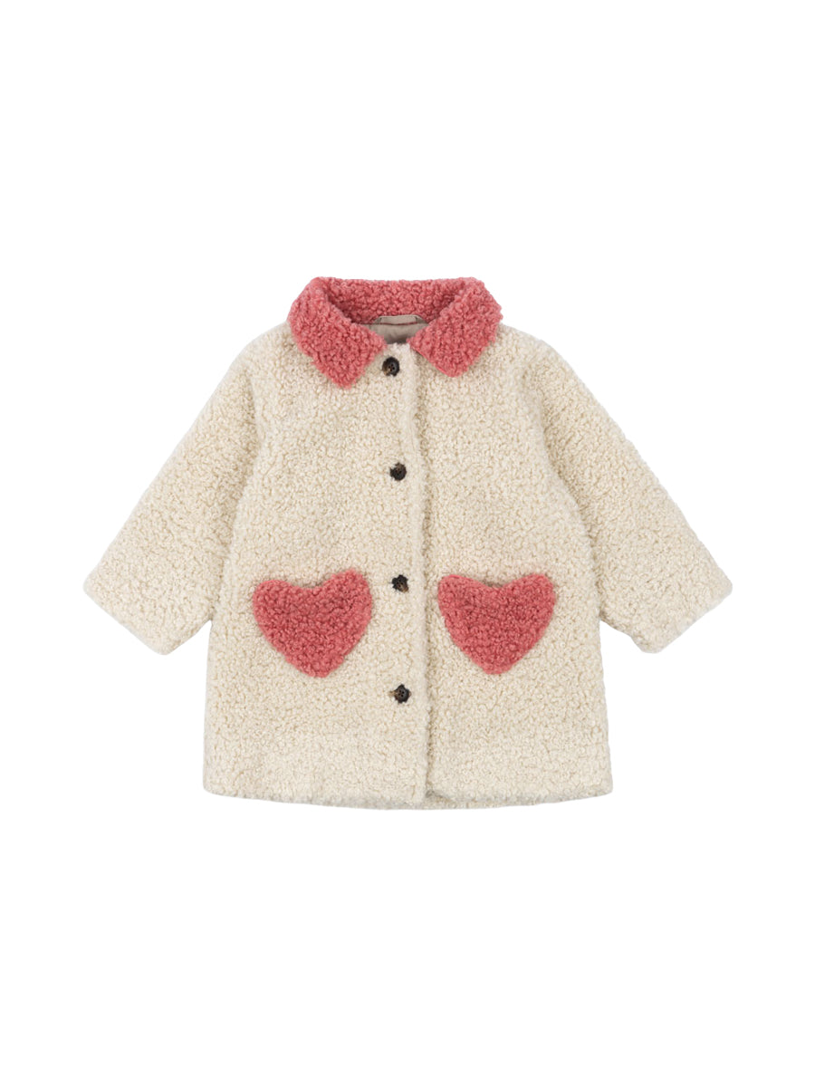 Ivory Calin Coat Outerwear Konges Sløjd Ivory 2Y 