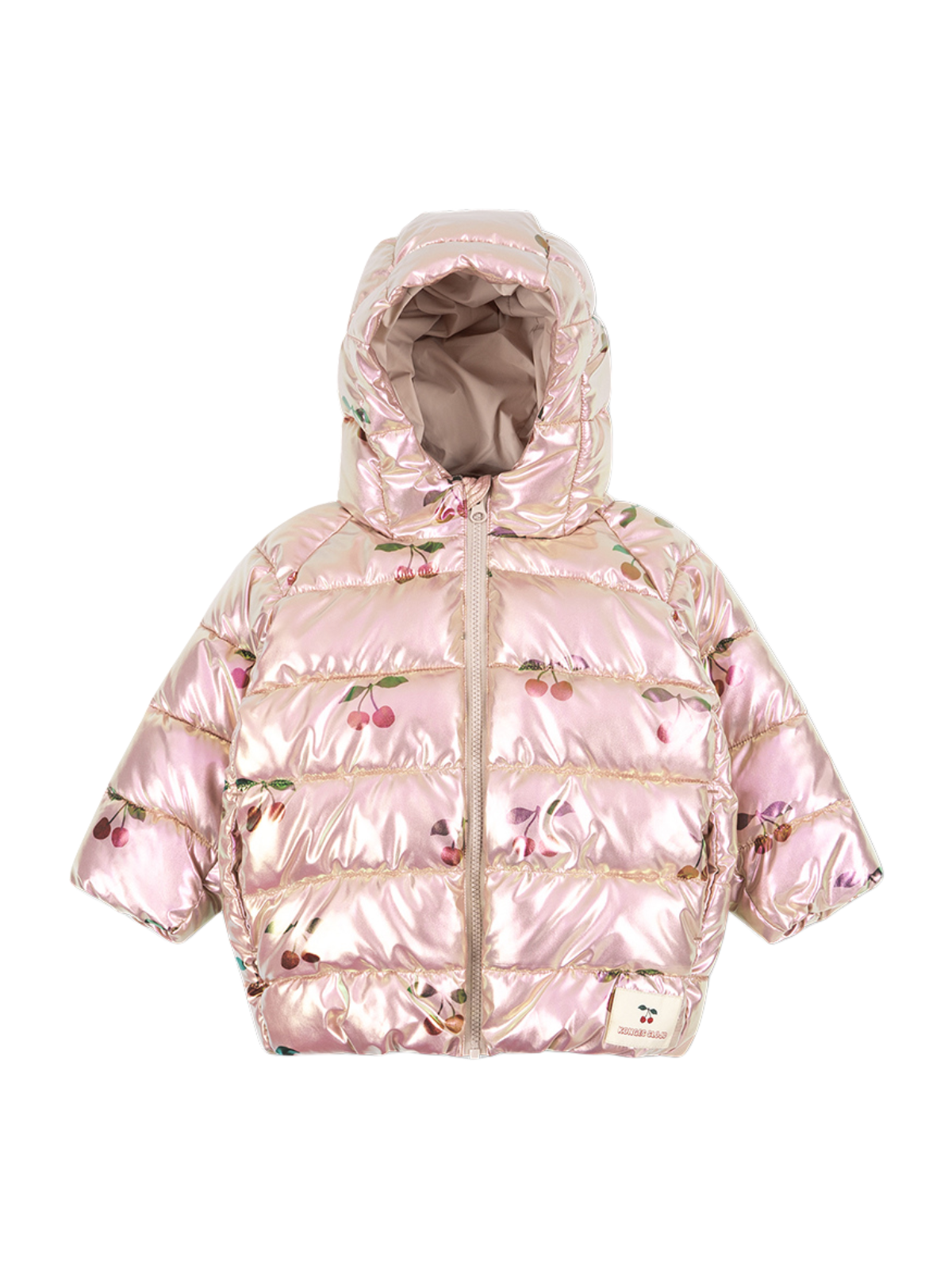 Kath Cherry Metallic Jacket Outerwear Konges Sløjd Pink Metallic 18M
