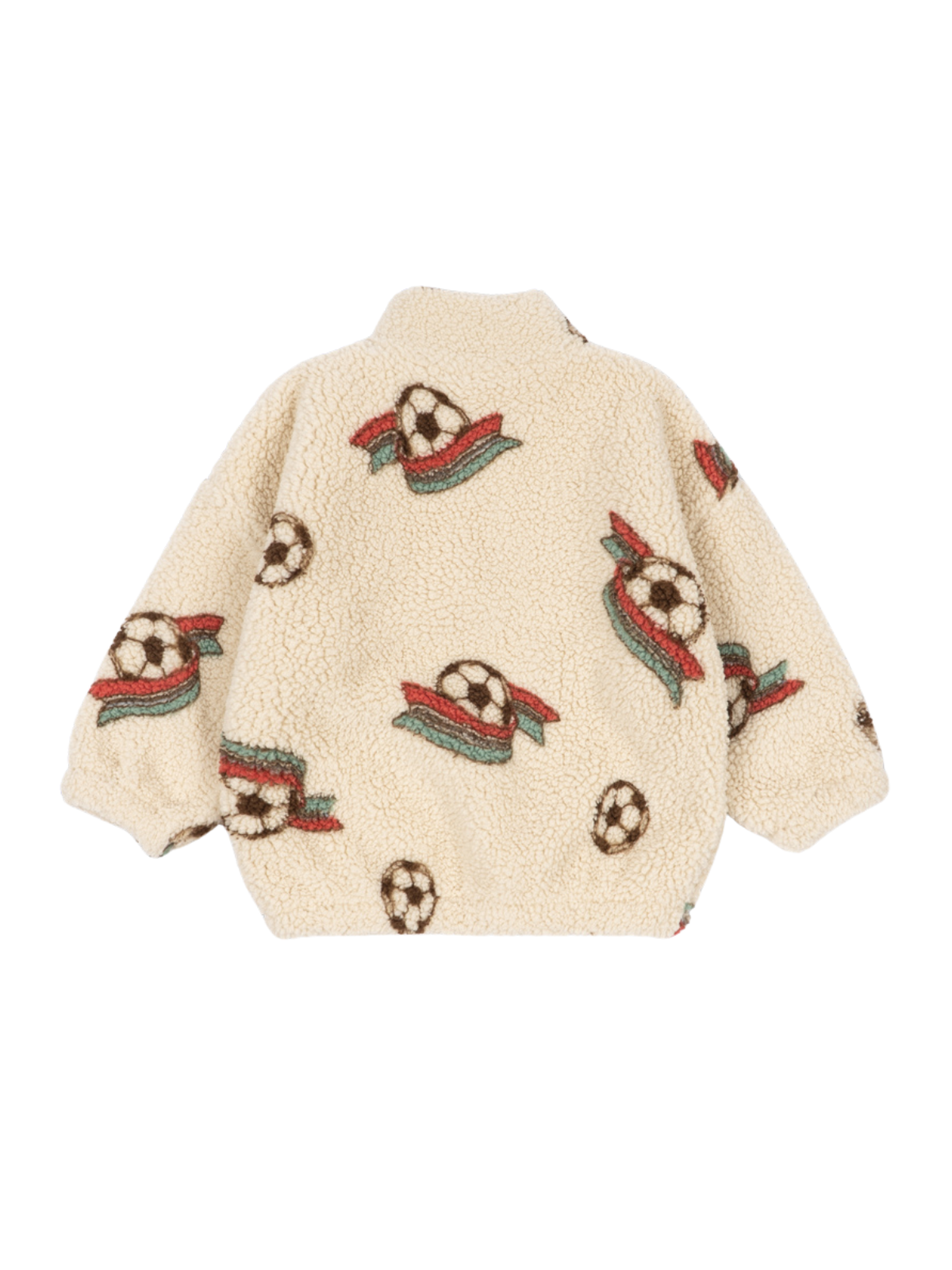 Kick it Teddy Half Zip Jacket Outerwear Konges Sløjd