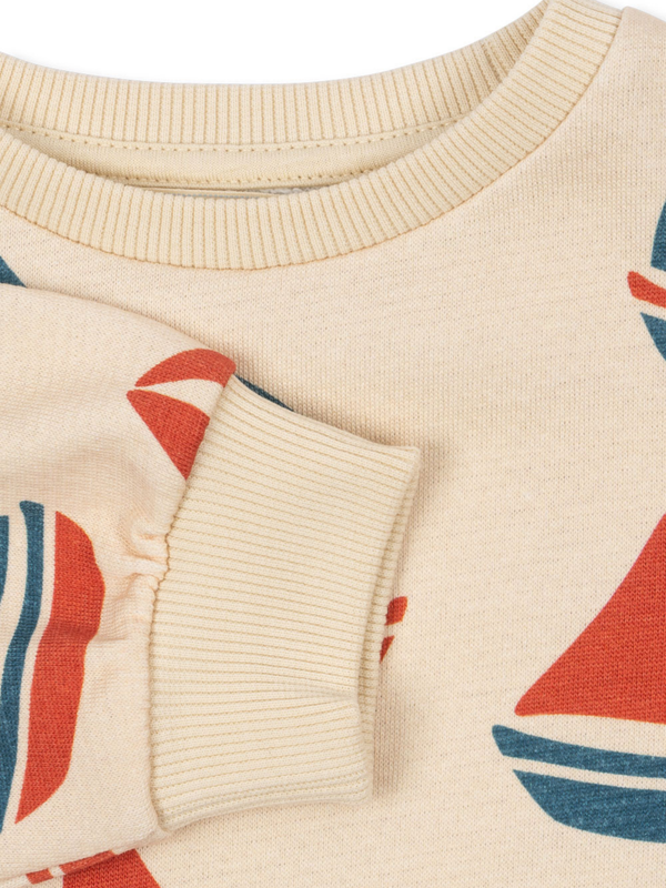 Loupy Lou Sailboat Sweat Set Sets Konges Sløjd