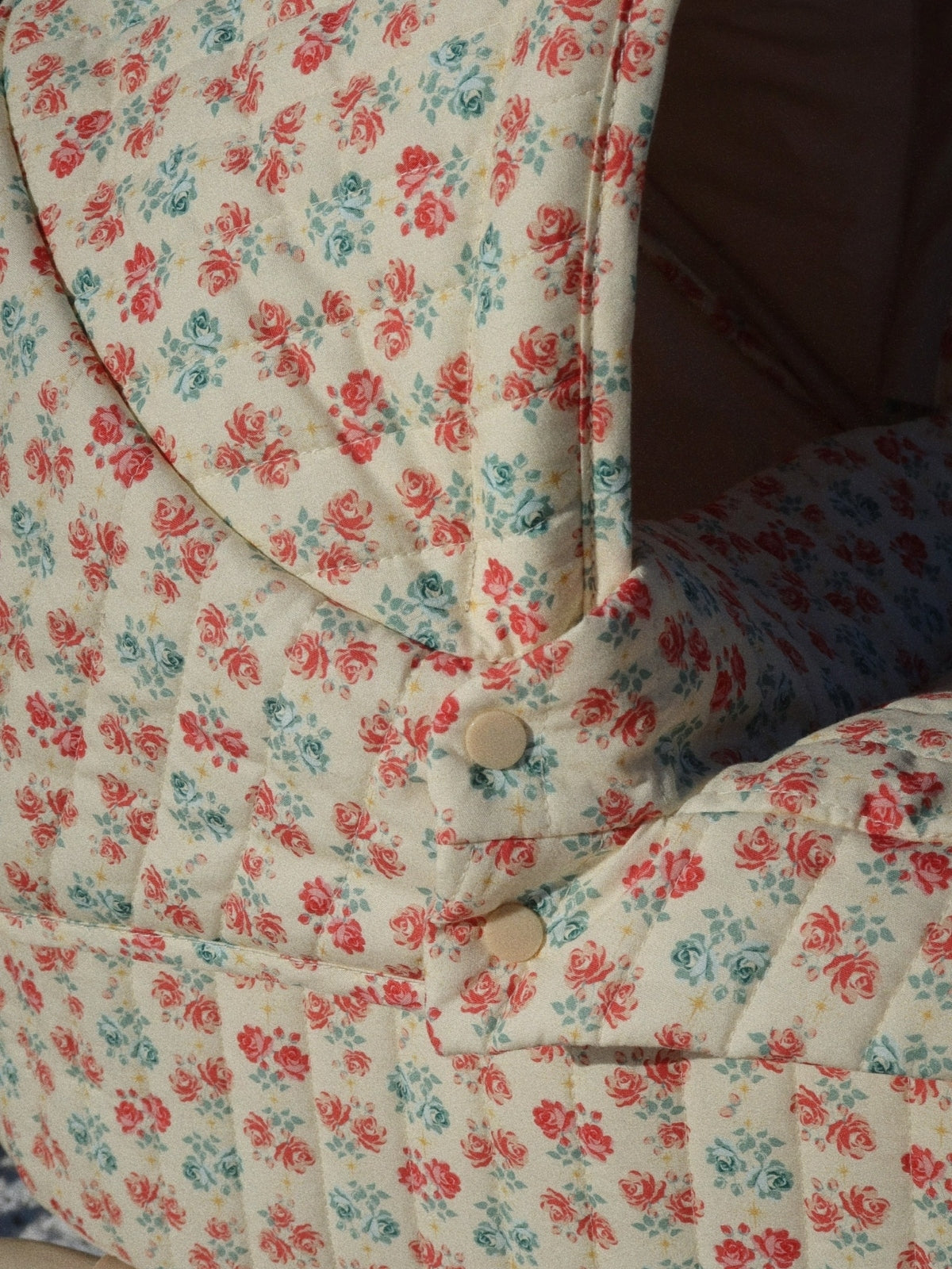 Lumina Floral Doll Pram Pretend Play Konges Sløjd