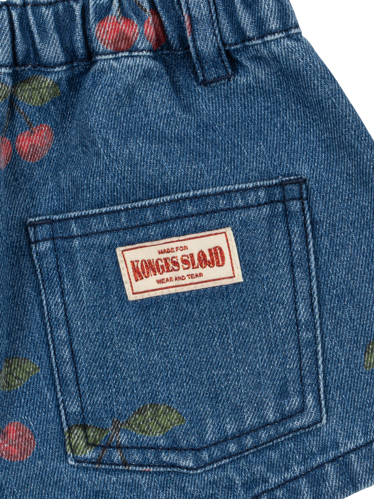 Magot Cherry Denim Shorts Shorts Konges Sløjd