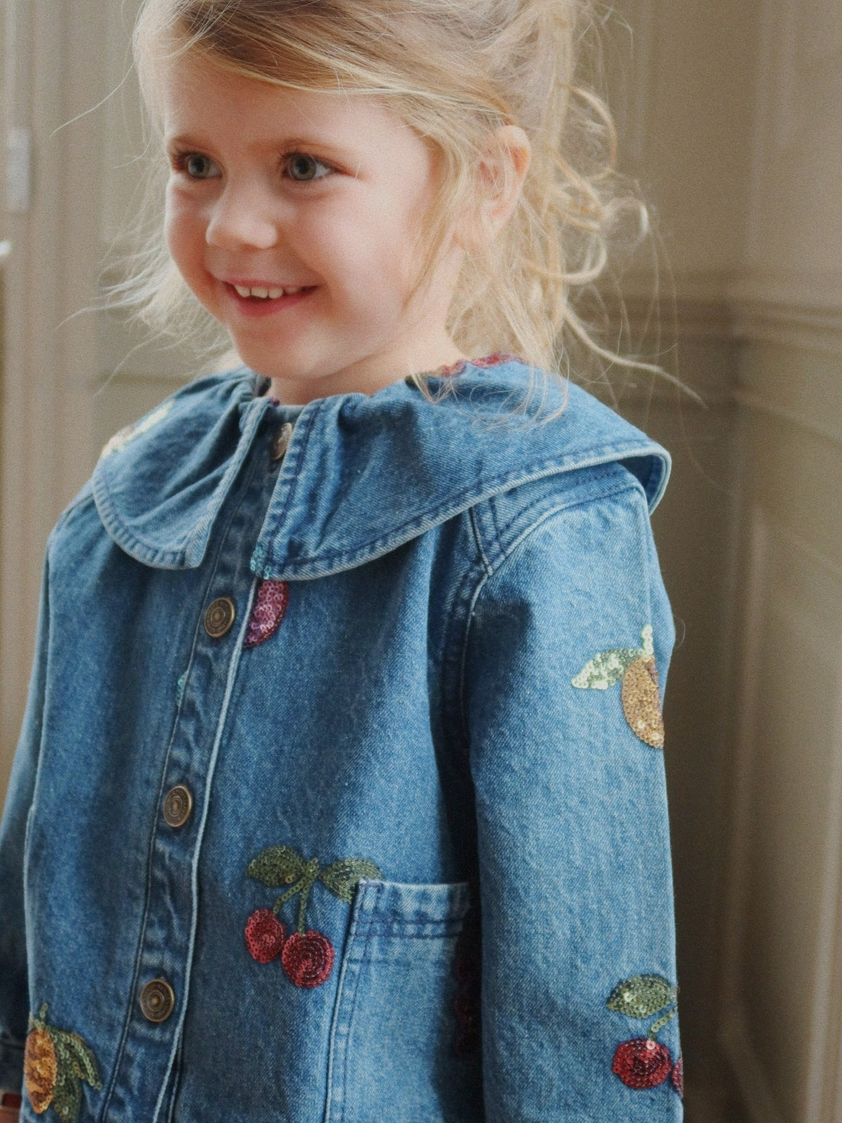 Margot Sequin Denim Set Sets Konges Sløjd