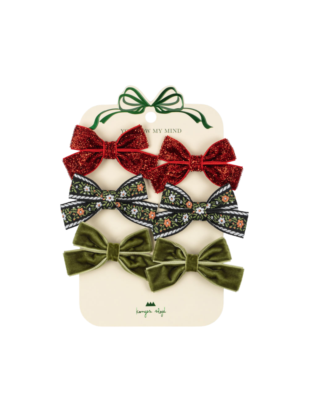 Micki Bow Hair Clips Hair Accessories Konges Sløjd