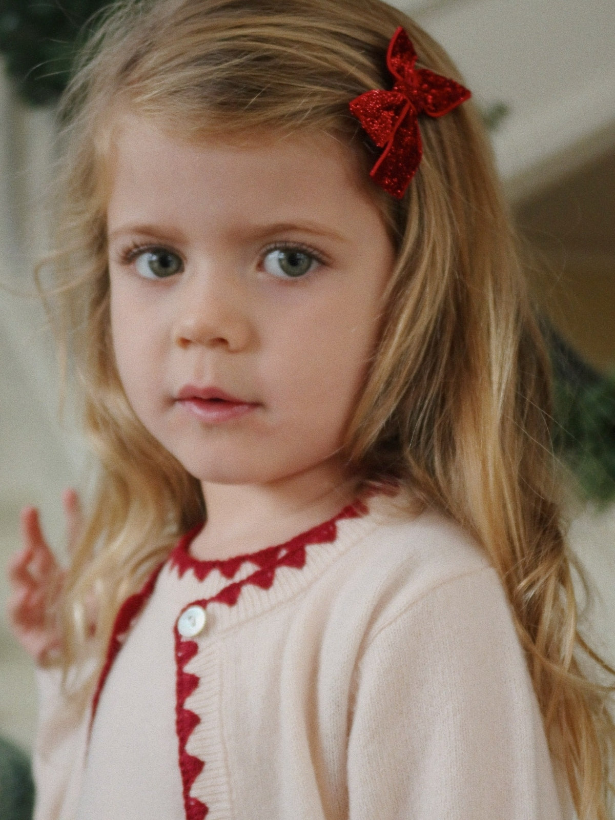 Micki Bow Hair Clips Hair Accessories Konges Sløjd