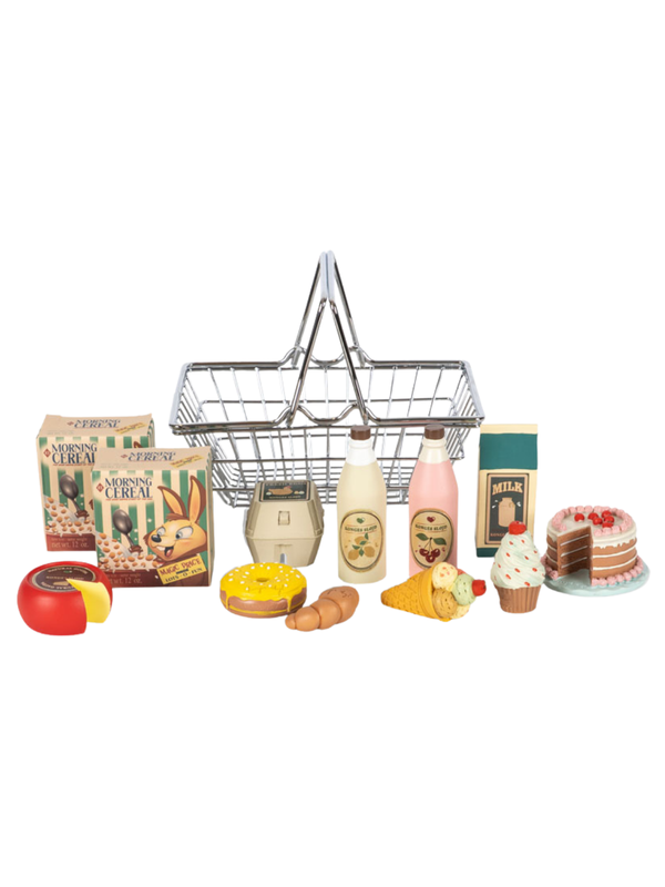 Mini Market Grocery Set Pretend Play Konges Sløjd