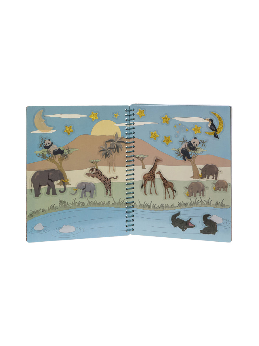 My Sticker Book - Jungle & Space Arts & Crafts Konges Sløjd   